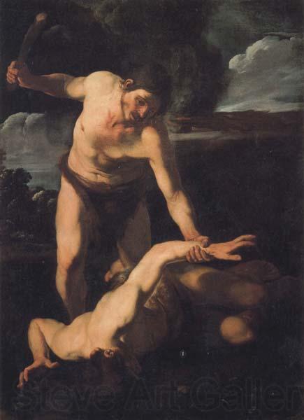 MANFREDI, Bartolomeo Cain and Abel Spain oil painting art